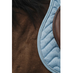 Sela Equithème Brocart Azul céu Sela Equithème Brocart Azul céu