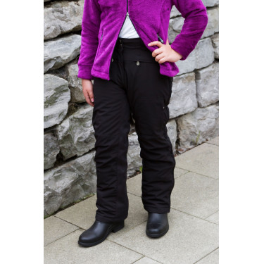 Calça sobreposta Covalliero Alaska infantil preta Calça sobreposta Covalliero Alaska infantil preta