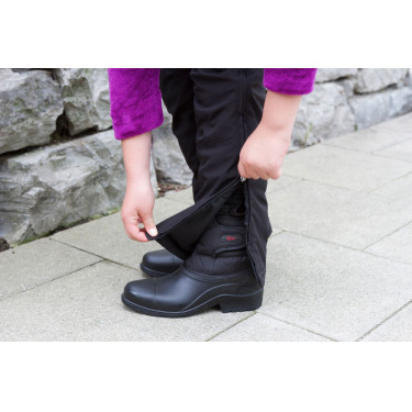 Calça sobreposta Covalliero Alaska infantil preta Calça sobreposta Covalliero Alaska infantil preta