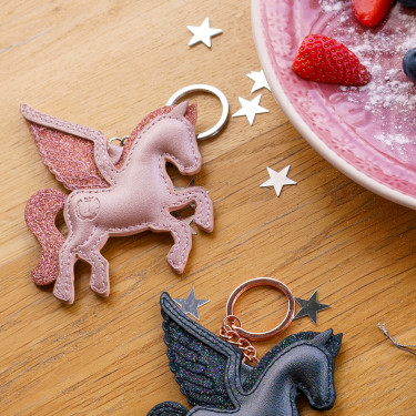Chaveiro Imperial Riding Key To My Horse Ouro rosa