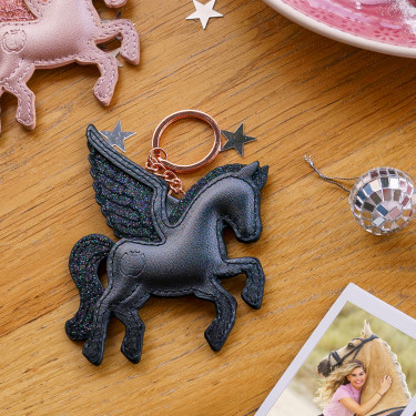 Chaveiro Imperial Riding Key To My Horse Preto metálico