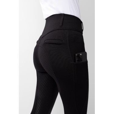 Calça com grip integral para todas as estações Horze Mira Preto