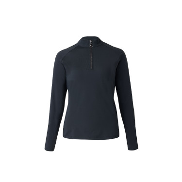 T-shirt Horze Karla technique femme Bois flotté