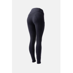 Calça com grip integral para todas as estações Horze Mira Marinho escuro Azul