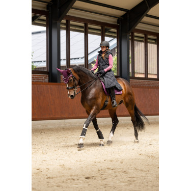 Colete acolchoado longo sem mangas Gem B Vertigo Beleza negra Preto Colete acolchoado longo sem mangas Gem B Vertigo Beleza negra Preto