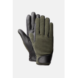 Luvas de equitação para todas as estações Young Rider Perla Horze Kambada / dragão verde escuro Kaki