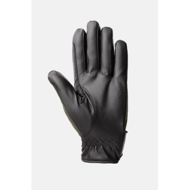 Luvas de equitação para todas as estações Young Rider Perla Horze Kambada / dragão verde escuro Kaki