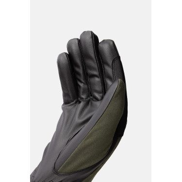 Luvas de equitação para todas as estações Young Rider Perla Horze Kambada / dragão verde escuro Kaki