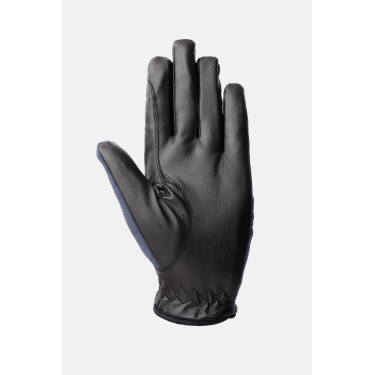 Luvas de equitação para todas as estações Jimena Horze Tinta marinha Azul-marinho