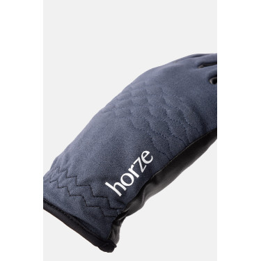 Luvas de equitação para todas as estações Jimena Horze Tinta marinha Azul-marinho