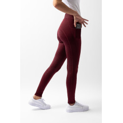 Legging Horze Maia com grip integral feminino com bolso para celular Legging Horze Maia com grip integral feminino com bolso para celular