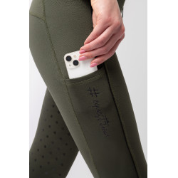 Legging de cintura alta Young Rider Aya para mulher Horze Legging de cintura alta Young Rider Aya para mulher Horze