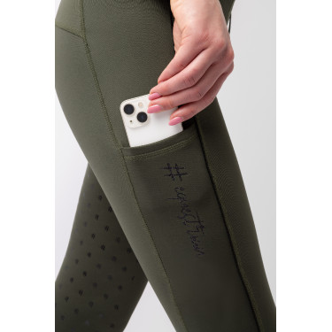 Legging de cintura alta Young Rider Aya para mulher Horze Legging de cintura alta Young Rider Aya para mulher Horze