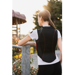 Protetor de costas Luna Horze Preto Protetor de costas Luna Horze Preto