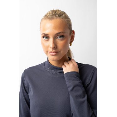 Top de treino Josephine Horze Tinta marinha Azul-marinho