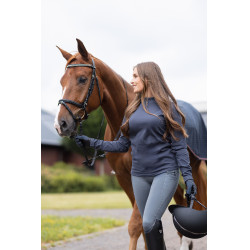 Top de treino Josephine Horze Tinta marinha Azul-marinho