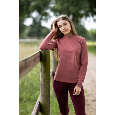 Top de treino Josephine Horze Rosa murcha