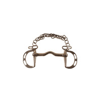 Mors Uxeter en acier inoxydable non articulé Umbria Equitazione