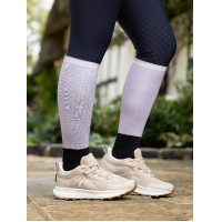 Meias LeMieux Footsie Palma Abstrata Multicolor