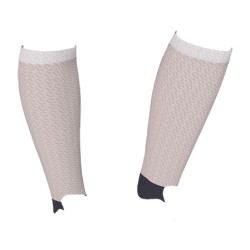 Meias LeMieux Footsie Cinza Azul-marinho