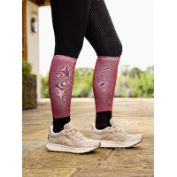 Meias LeMieux Footsie Palma Abstrata Multicolor