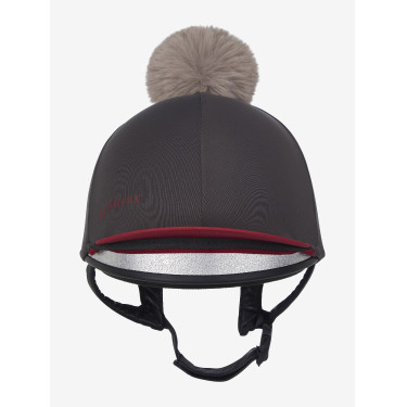 Toque My LeMieux para capacete Cinza Bordô Toque My LeMieux para capacete Cinza Bordô