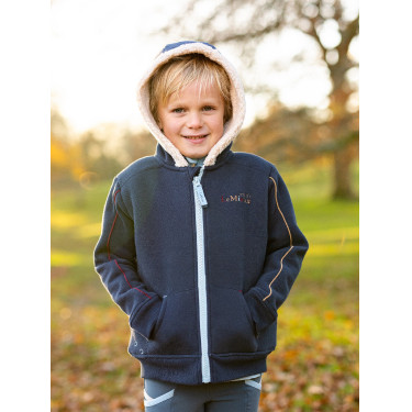 Casaco com capuz LeMieux Zip Through Mini Charlie Marinho Casaco com capuz LeMieux Zip Through Mini Charlie Marinho