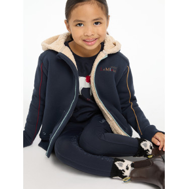 Casaco com capuz LeMieux Zip Through Mini Charlie Marinho Casaco com capuz LeMieux Zip Through Mini Charlie Marinho