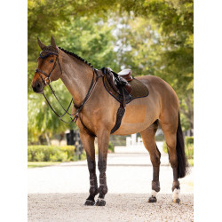 Tapete LeMieux Camurça Close Contact Quadrado Alpino Castanho