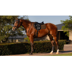 Tapete LeMieux Camurça Close Contact Quadrado Alpino Castanho