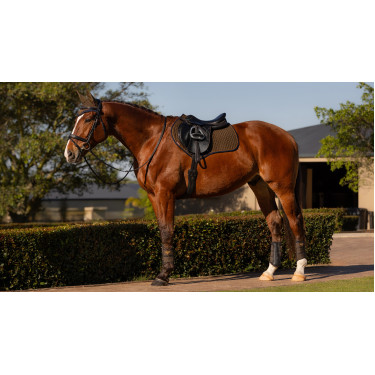 Tapete LeMieux Camurça Close Contact Quadrado Alpino Castanho