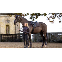 Tapete LeMieux Camurça Close Contact Quadrado Cinza Bordô Tapete LeMieux Camurça Close Contact Quadrado Cinza Bordô