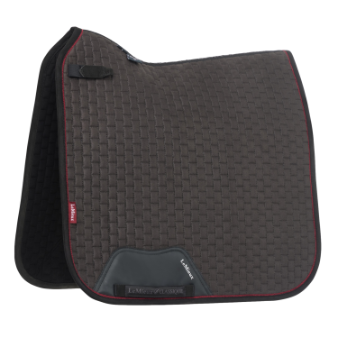 Tapete LeMieux Suede Dressage Square Cinza Bord&amp;amp;amp;amp;amp;ocirc;