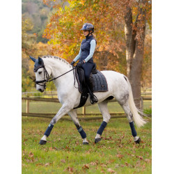 Tapete LeMieux Loire Classic Dressage Square Petróleo Azul