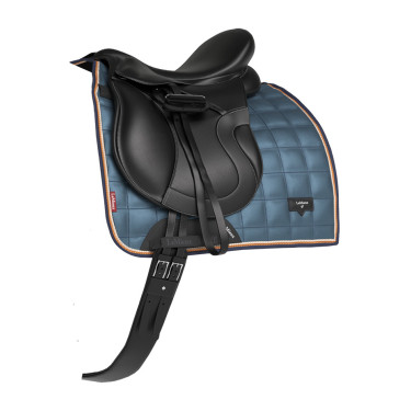 Tapete LeMieux Loire Classic Dressage Square Petróleo Azul