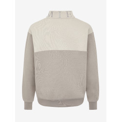 Suéter LeMieux com zíper Quart Kate Young Rider Cinza / Pedra Cinzento