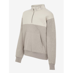 Suéter LeMieux com zíper Quart Kate Young Rider Cinza / Pedra Cinzento