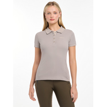 Polo LeMieux Clássico Cinza Azul-marinho