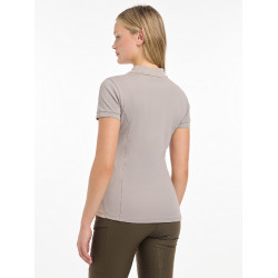 Polo LeMieux Clássico Cinza Azul-marinho