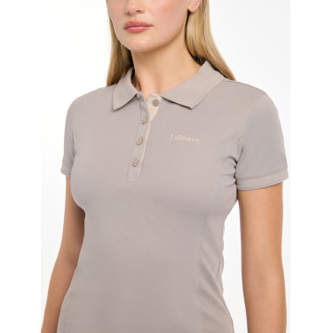 Polo LeMieux Clássico Cinza Azul-marinho