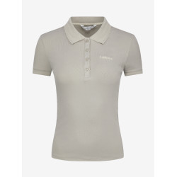 Polo LeMieux Clássico Cinza Azul-marinho