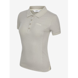 Polo LeMieux Clássico Cinza Azul-marinho