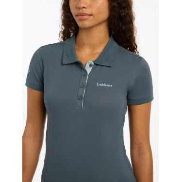Polo LeMieux Clássico Petróleo Azul