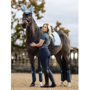 Polo LeMieux Clássico Petróleo Azul