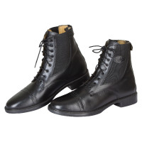 Botas de couro Monaco preto...