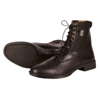 Botas de couro Monaco preto...