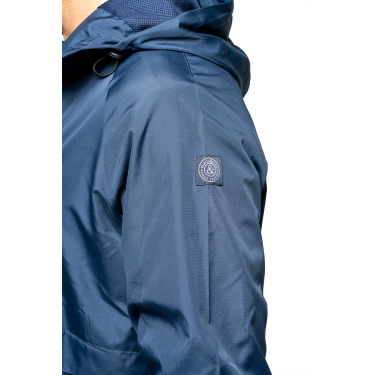 Blusão Flags & Cup masculino Gregorio Marinho Azul-marinho