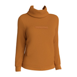 Suéter com gola alta LeMieux Adele Gengibre Castanho