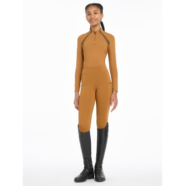 Roupa interior de malha Mia LeMieux Young Rider de mangas compridas Roupa interior de malha Mia LeMieux Young Rider de mangas compridas