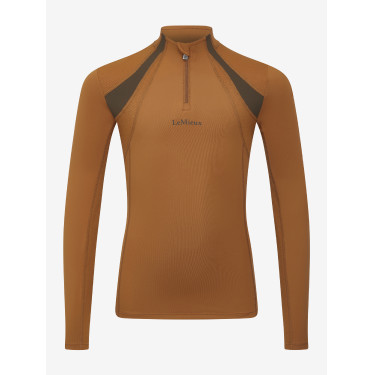 Roupa interior de malha Mia LeMieux Young Rider de mangas compridas Roupa interior de malha Mia LeMieux Young Rider de mangas compridas